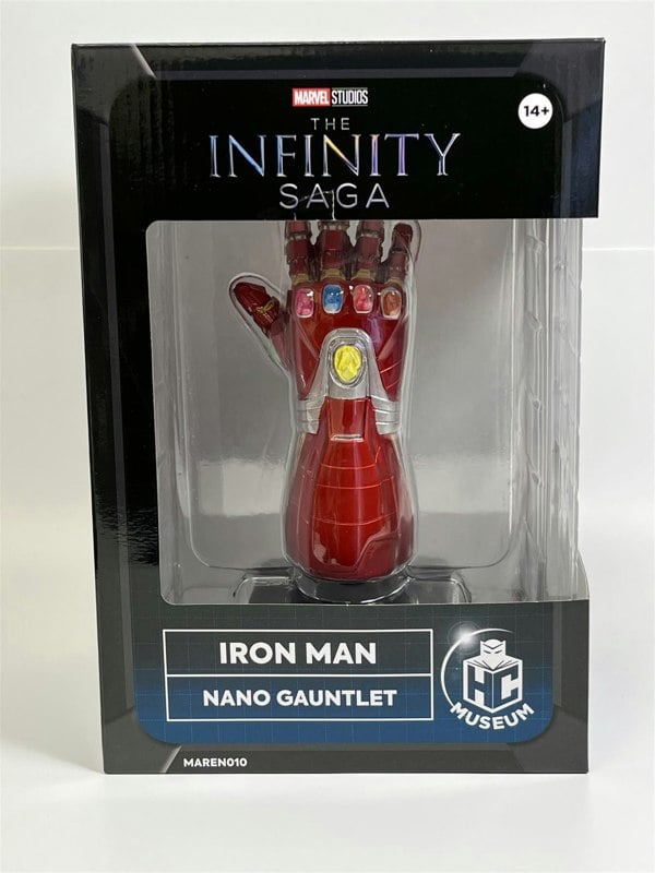 Eaglemoss Marvel Studios The Infinity Saga Iron Man Nano Gauntlet Hero Collector MAREN 010