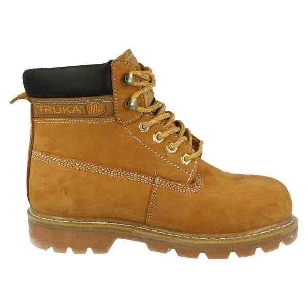 Truka Unisex Truka Lace Up Steel Toe Cap Boots WL02