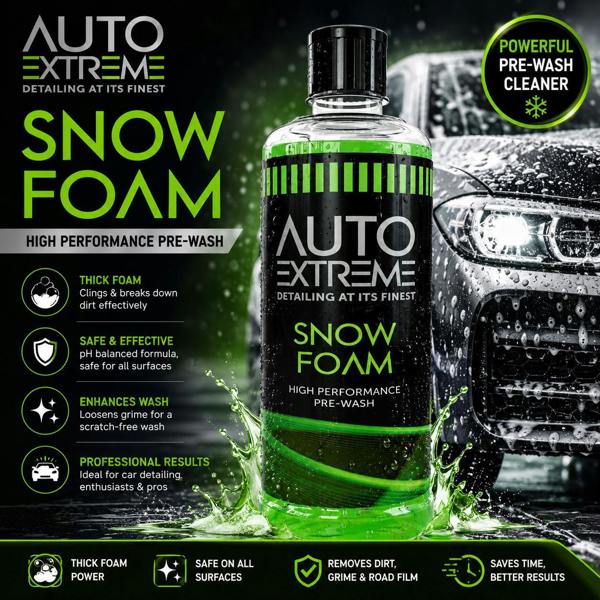 Auto Extreme 5X - Auto Extreme Snow Foam Bottle Pre Wash 800ml