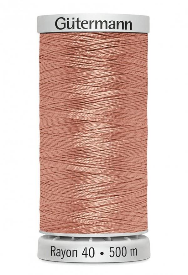Gutermann No 40 Sulky Rayon Embroidery Thread 500m Rayon Thread Suitable For Embroidery