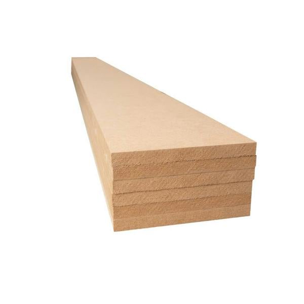 Snowdon Timber MDF Shaker Wall Panelling Kit (T) 9mm (W) 100mm (L) 1220mm