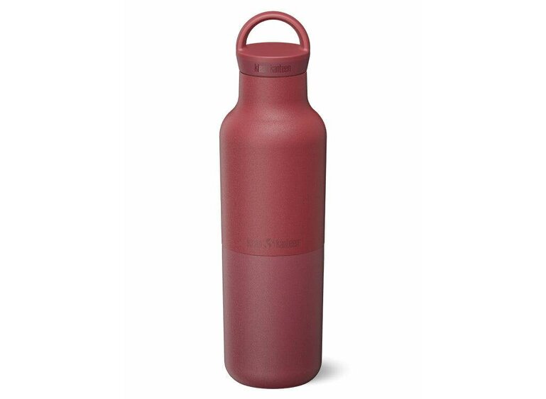 Klean Kanteen 592ml Rise Insulated Classic Water Bottle with Arch Loop Cap - Garnet