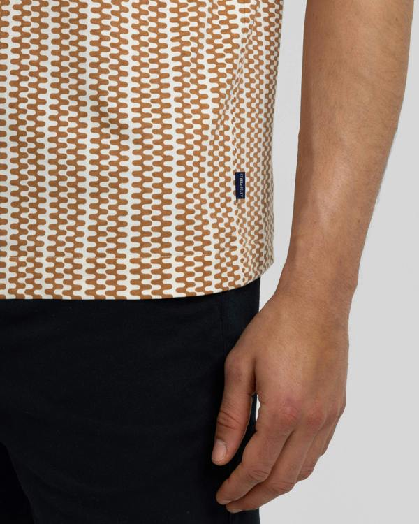 Steel & Jelly Pixley - Wavy Stripe Printed T-Shirt