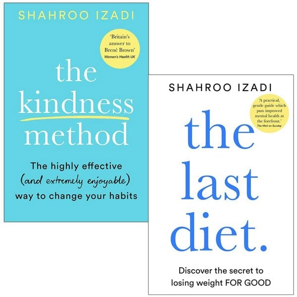 Shahroo Izadi 2 Books Collection Set The Kindness Method, The Last Diet