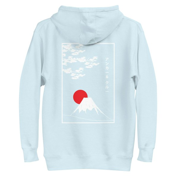 ANCHOR & CREW Mount Fuji Landmark Cotton Blend Hoodie