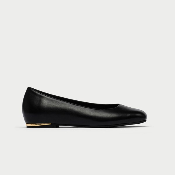 Calla Lucinda Flat Shoes for Bunions & Wide Feet - Black Leather