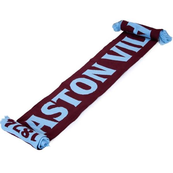 Aston Villa FC Nero Scarf, Clothing Accessories, Sports, Gift