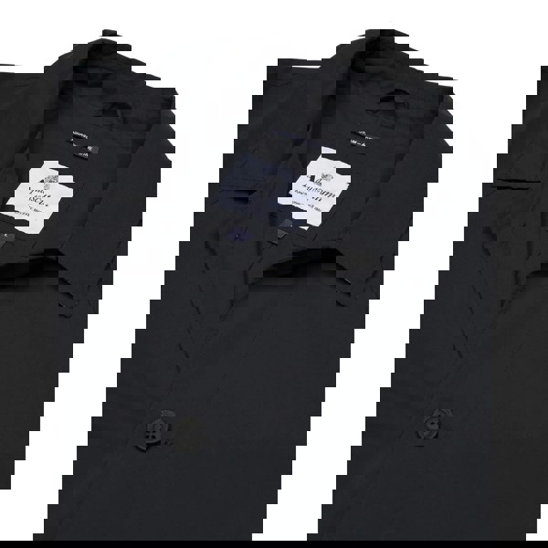 Aquascutum Active Stretch Caban Trench Coat Black L