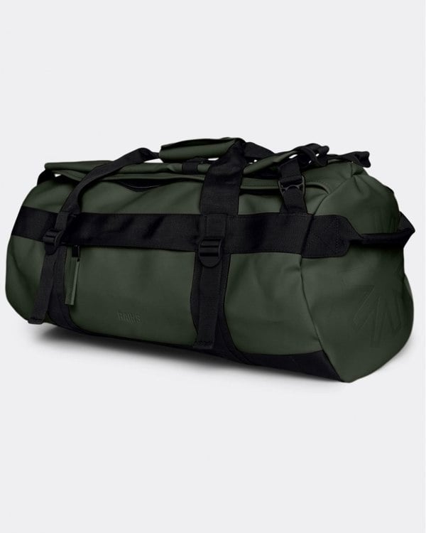 Rains Texel Duffel Bag Small - 03 Green - CHO - Designer Unisex Bags