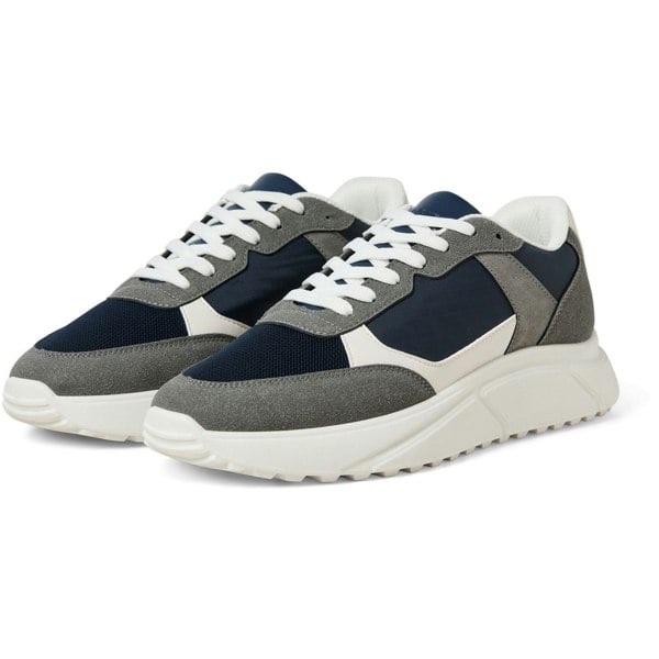 Jack & Jones Aspire Runner Polyurethane Men's Castlerock/Navy Blazer Trainers