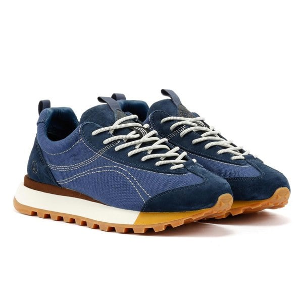 Flower Mountain New Asuka Universal Works Blue Trainers