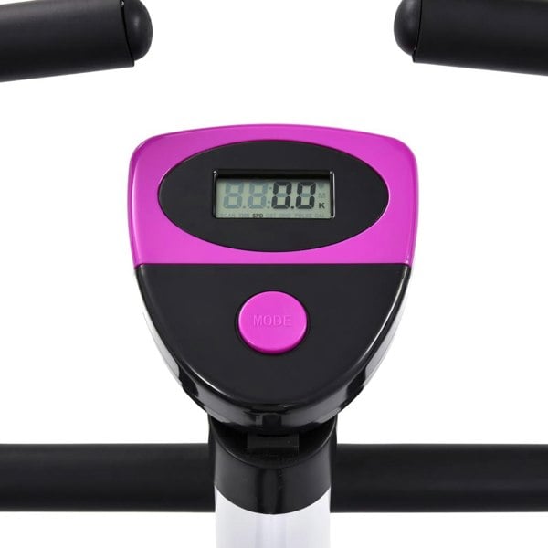 Berkfield Exercise Bike with Belt Resistance Purple