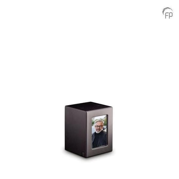 Memorials Direct MDF Photo Urn (Black)