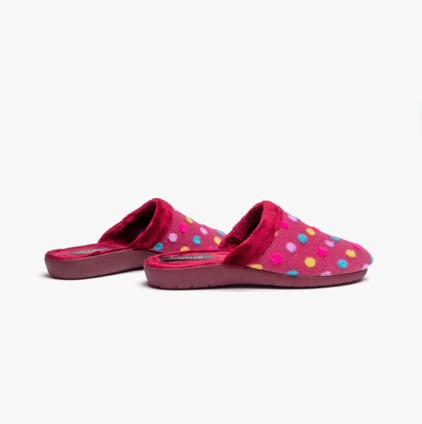Lotus BERLIE Womens Slippers Bordo