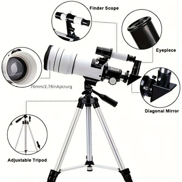 Leaper 150x Large Magnification Astronomical Telescope with Tripod