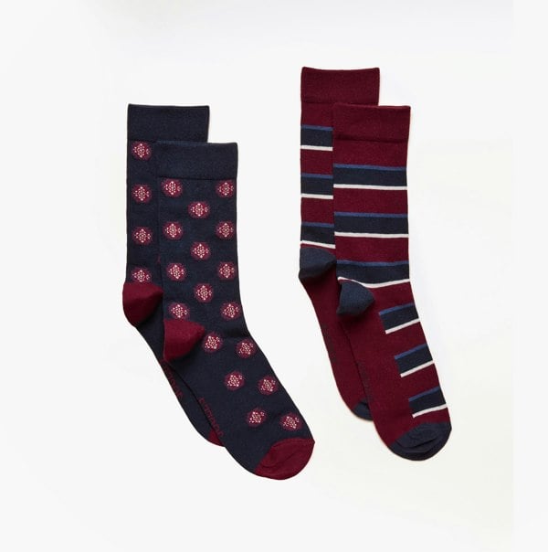 Joules KINGSBURY Mens Socks Navy