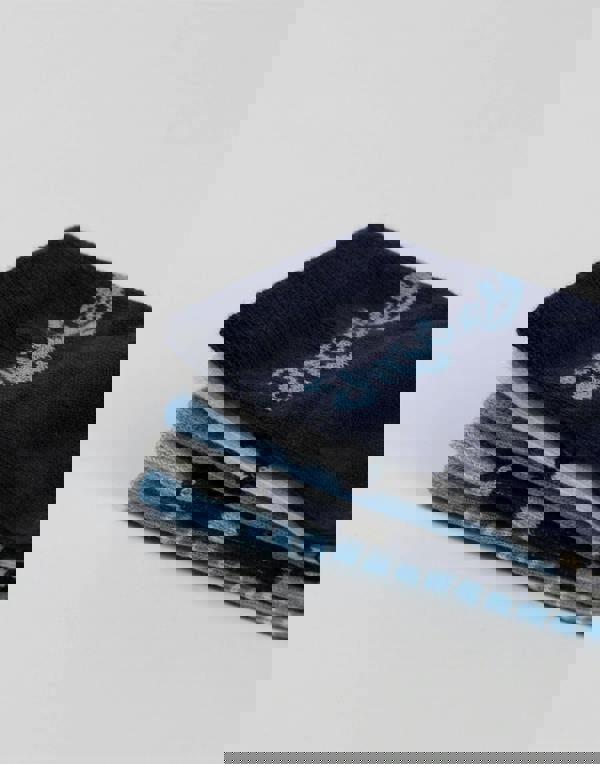 Disney Boys Blue Mickey Mouse Calf Socks Set of 5