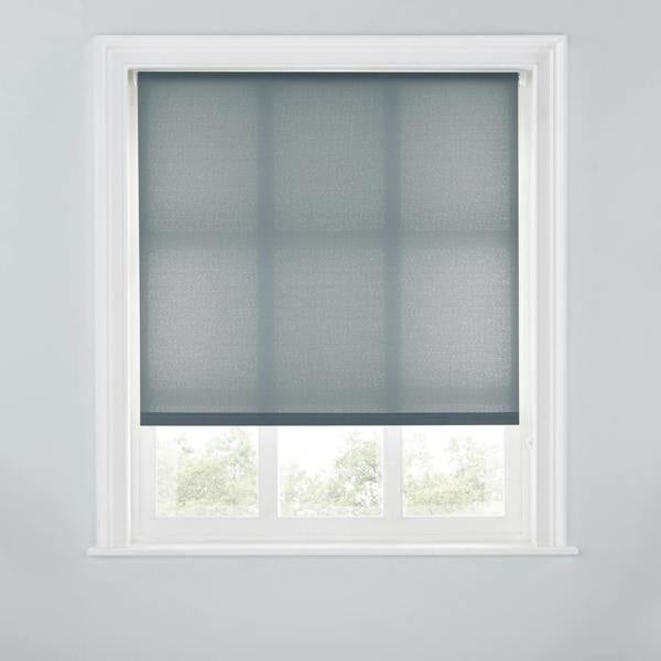 A.Unique Home Trimmable Daylight Roller Blind - 2FT - CHARCOAL - 60cm(W) x 170cm(L)