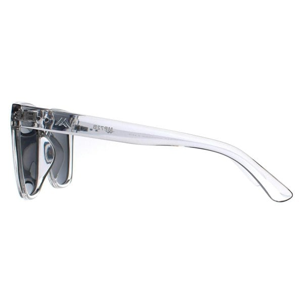 Montana Sunglasses MP72 B Shiny Clear Grey Grey Polarized