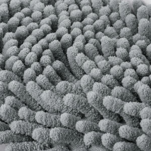 JVL Chenille Mop Replacement Cleaning Pad - Grey x 2
