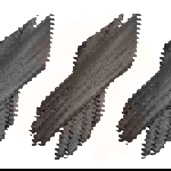 Infinity Leather Men’s Sheepskin Suede Leather Wool Lining Gloves