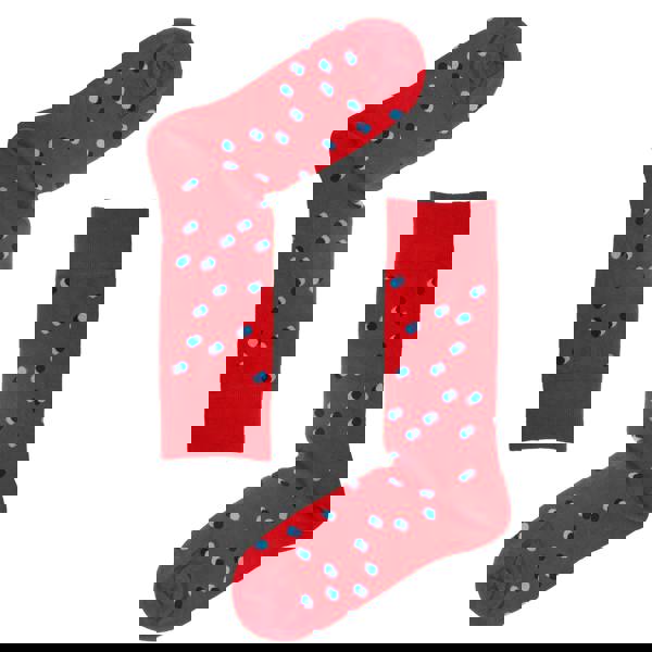 Jemsox Organic Cotton Shadow Spot Mens Socks | Soft, Sustainable & Stylish