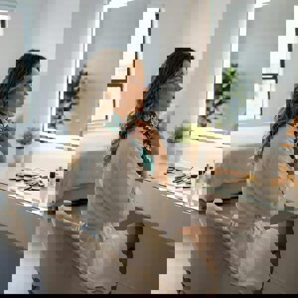 Anyyou Fashion Premium Satin Square Scarf – Green 646 Silk-Feel Neckwrap for Women