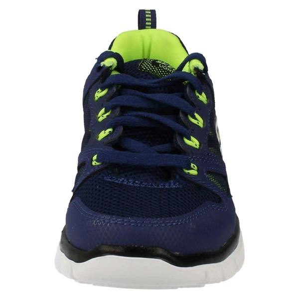 Skechers Boys Skechers Casual Lace Up Trainers Flex Advantage 95521