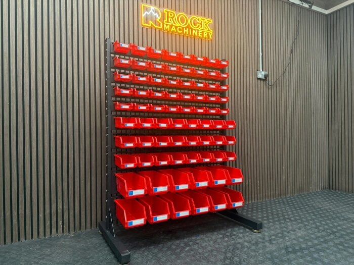 Rock Machinery Rock RT-050 Workshop consumables rack with boxes