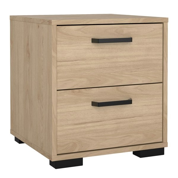 Furniture To Go Sofia Nightstand 2 Drawers Jackson Hickory