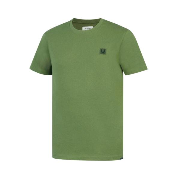 Firetrap Mens Cotton T-Shirt - Khaki Green - 