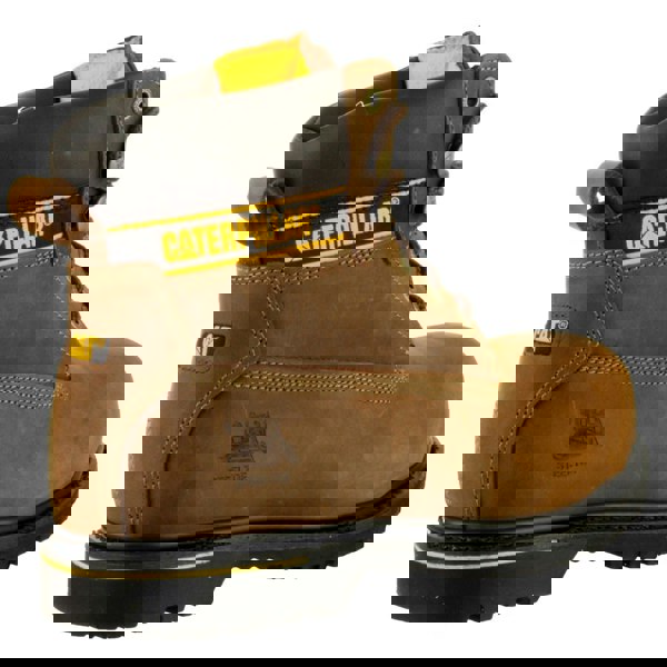 Caterpillar Holton Safety Mens Boots - Brown