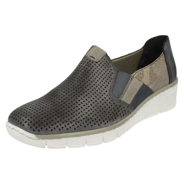 Rieker Ladies Rieker Slip On Casual Shoes 53757