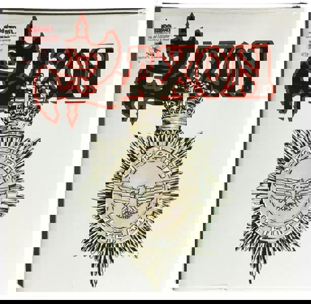 Saxon 'Strong Arm of the Law' Limited Edition Gatefold Sleeve Splatter LP Vinyl