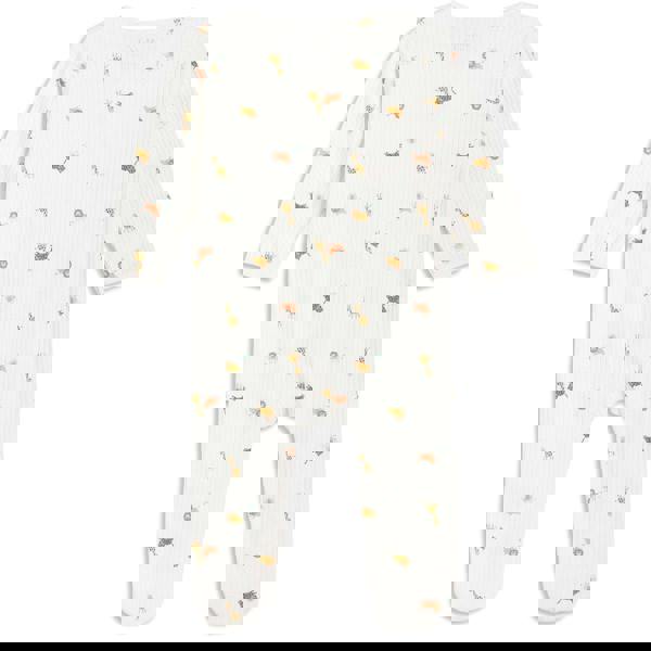 Mini Cuddles Baby Unisex Animal Print 3pc Essentials Gift Set, Multicolour