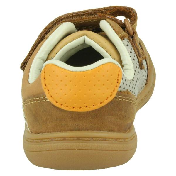 Clarks Boys Clarks Hook & Loop Casual Shoe Flash Metra