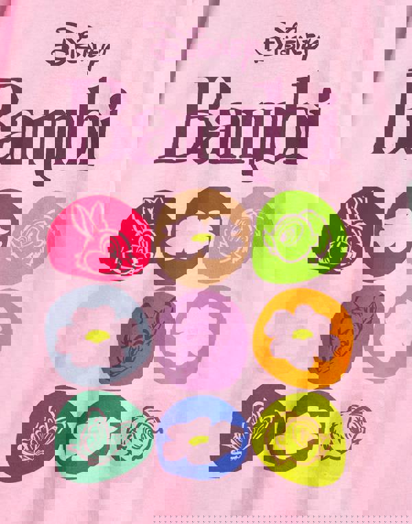 Disney Bambi GirlsPink Short Sleeved T-Shirt