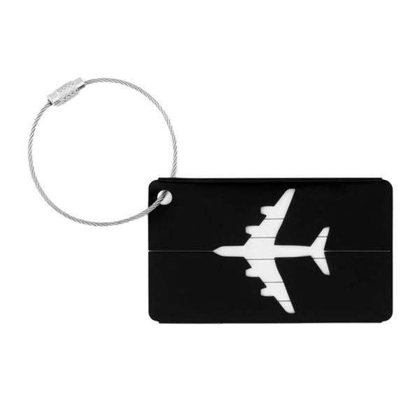 MidOcean Fly Aluminium Luggage Tag - Black - 