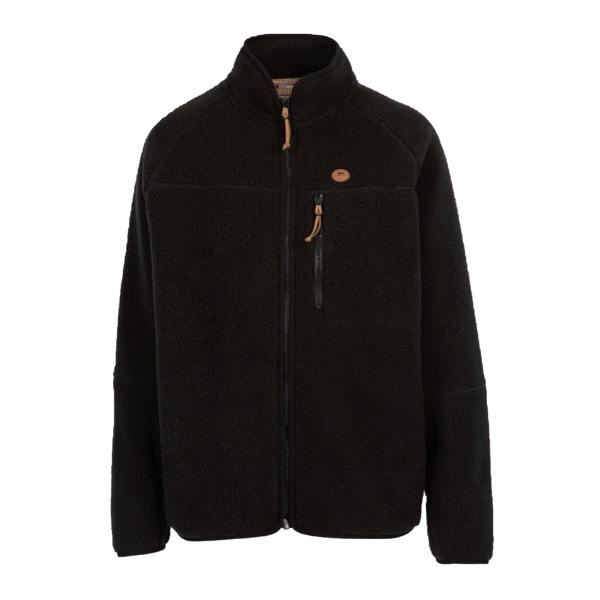 Trespass Womens/Ladies Quake Leather Trim Fleece Jacket - Black - 
