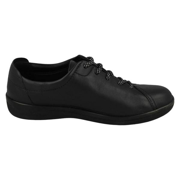 Padders Ladies Padders Lace Up Everyday Flats Galaxy 2
