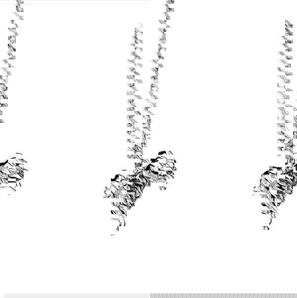 King Charles Spaniel Silver Necklace - Personalised - MYLEE London
