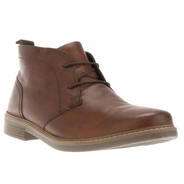 Dune London Mens Clydell Leather Chukka Boots - Brown
