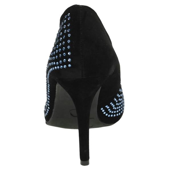 Anne Michelle Ladies Anne Michelle Diamante Bow Detail Party Shoes