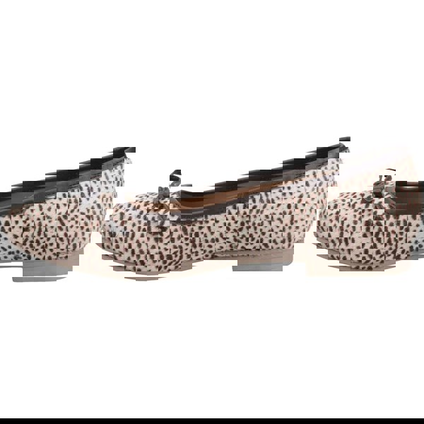 Hush Puppies Naomi Suede Suede Women's Animal Flats