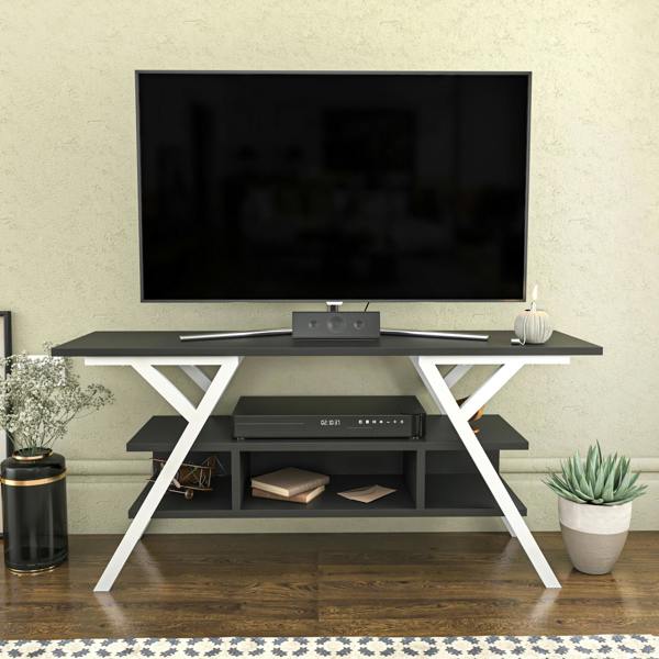 Decorotika Minerva Modern Tv Stand TV Cabinet for TV's up to 55"