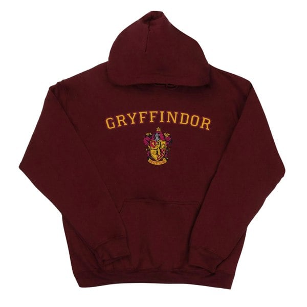 Harry Potter Boys Gryffindor Crest Hoodie - Burgundy