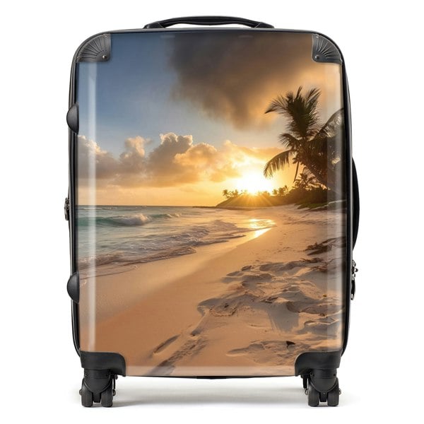 Warren Reed Sunrise In Paradise Suitcase