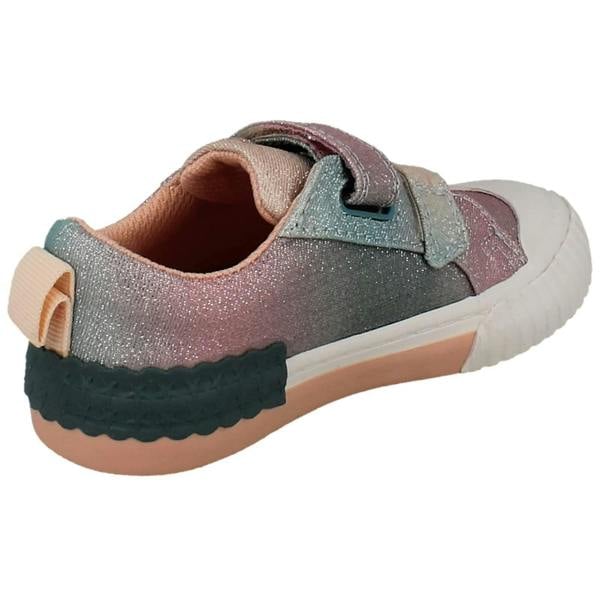 Clarks Girls Clarks Glittery Doodle Foxing Brill T