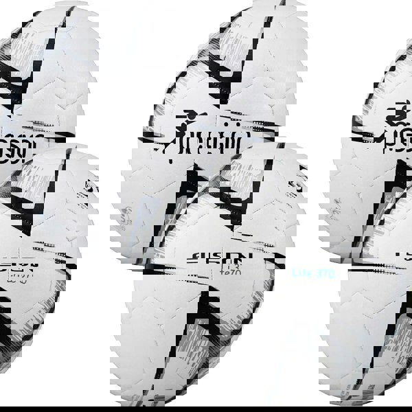 FAI Official Football - Size 5 370gms - WHITE/BLACK Ball 3.5mm EVA Backing