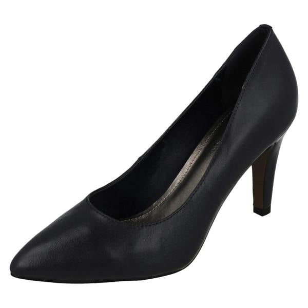 Leather Collection Ladies Leather Collection Court Shoes